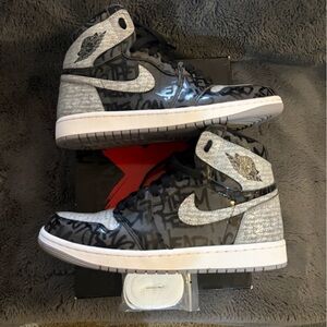 Jordan “Rebellionaire” High-Top Sneakers. S9M